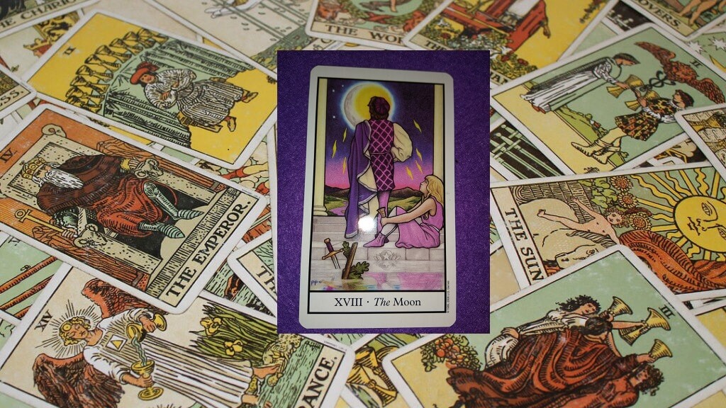 Carta de Tarot-La Luna