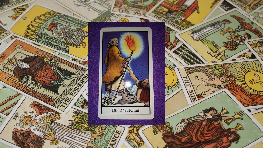Carta de Tarot-El Ermitaño