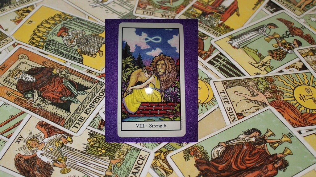 Carta de Tarot-La Fuerza