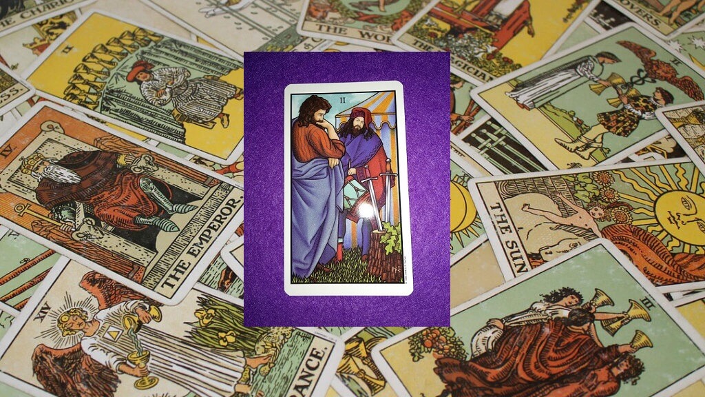 Carta de Tarot-El Dos de Espadas